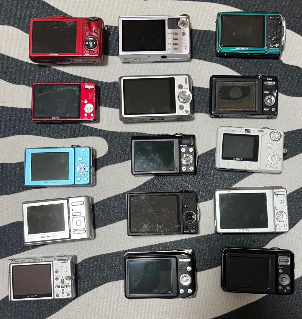 デジタルカメラまとめ売り　15台　ジャンク　動作未確認　②