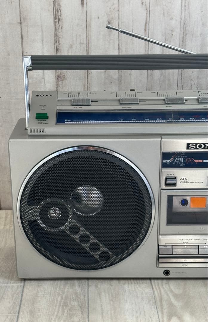 動作品・Bluetooth 付き SONY ソニー ラジカセ CFS-77ラジオ