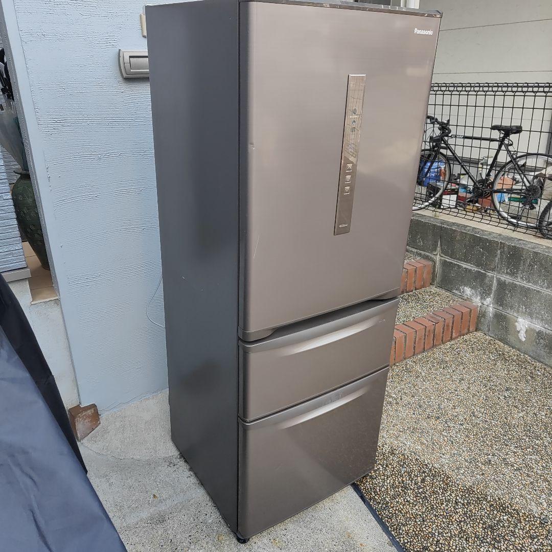 【dwxdwh】Panasonic 315L冷蔵庫 NR-C32FM-T