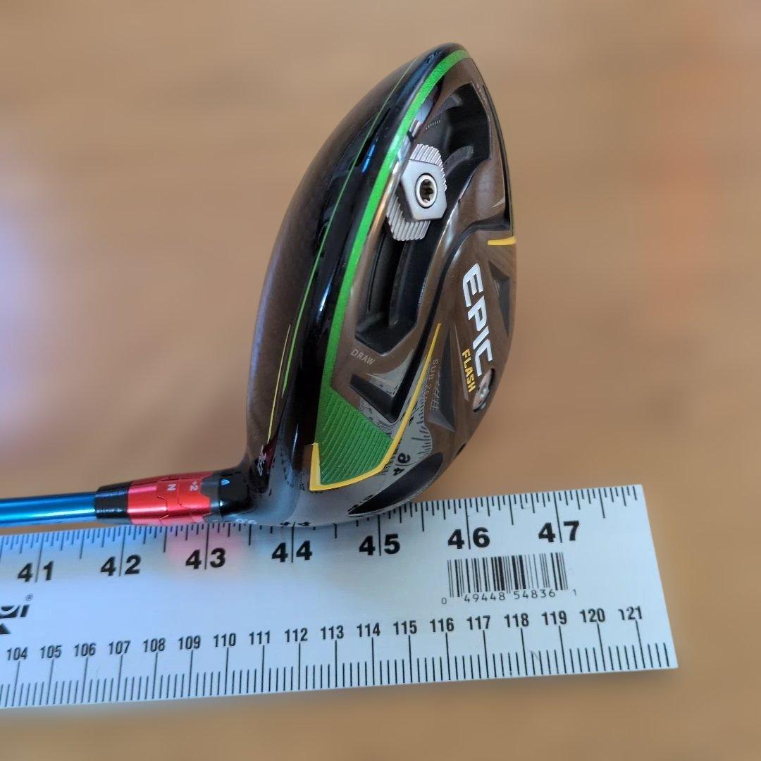 Callaway EPIC Flash 美品 TOUR-AD、GT-6S装着品。