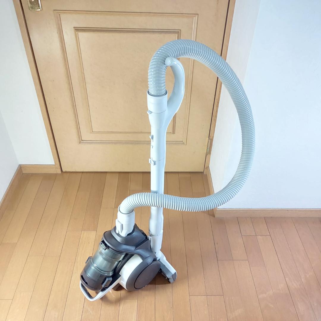 Panasonic 掃除機 キャニスター サイクロン 白 ホワイト パナソニック