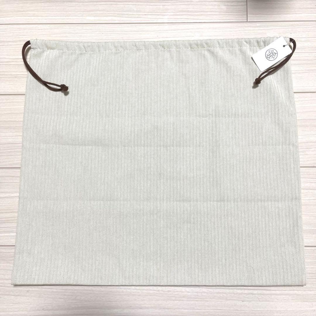 ✨未使用✨エルメス 保存袋 巾着袋 収納袋 梱包 縦約47.5cm×横約54cm
