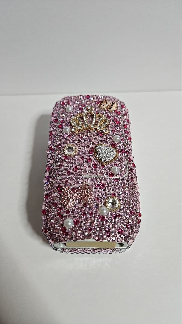 【ハート③】デコ電/平成レトロ/ガラケー/ギャル/GAL/キティ/凸電