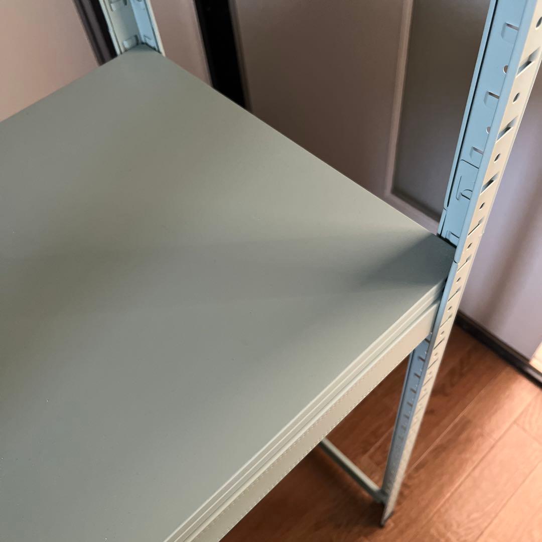 EZcomp スチールラック 幅80cm×奥行40cm×高さ160cm