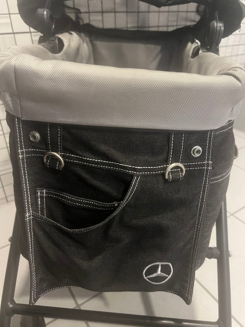 Mercedes-Benz ペットカート ブラック　デニム