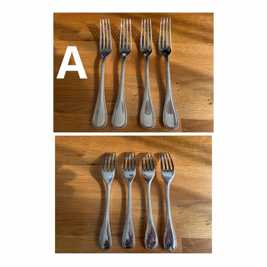 クリストフル　シルバーコーティング カトラリーセット 収納ケース付き