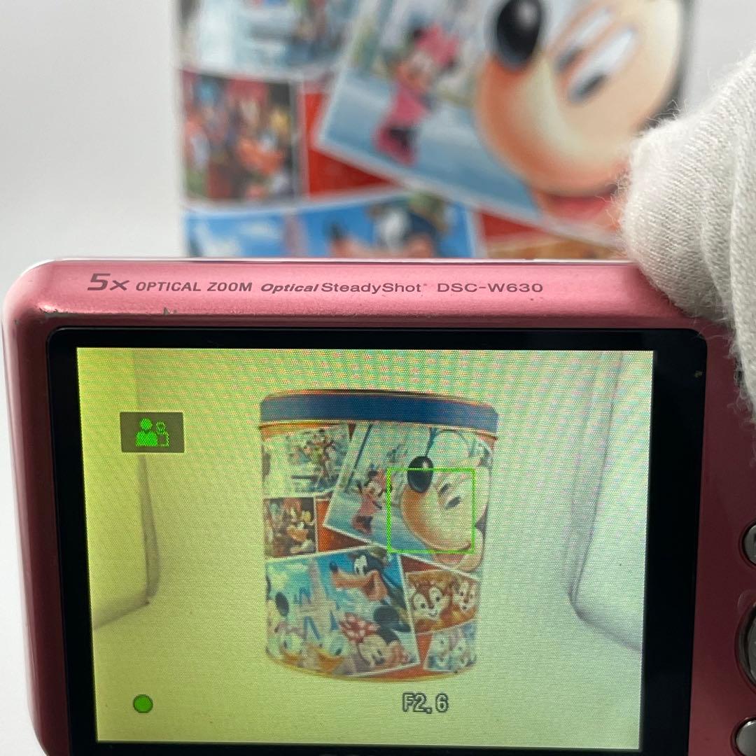 実写良⭕️【動作確認済】SONY Cyber−Shot DSC-W630デジカメ