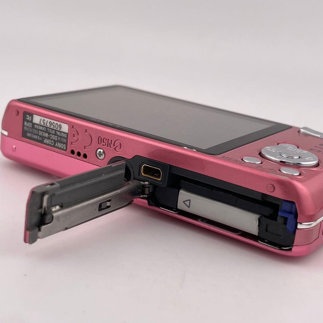 実写良⭕️【動作確認済】SONY Cyber−Shot DSC-W630デジカメ