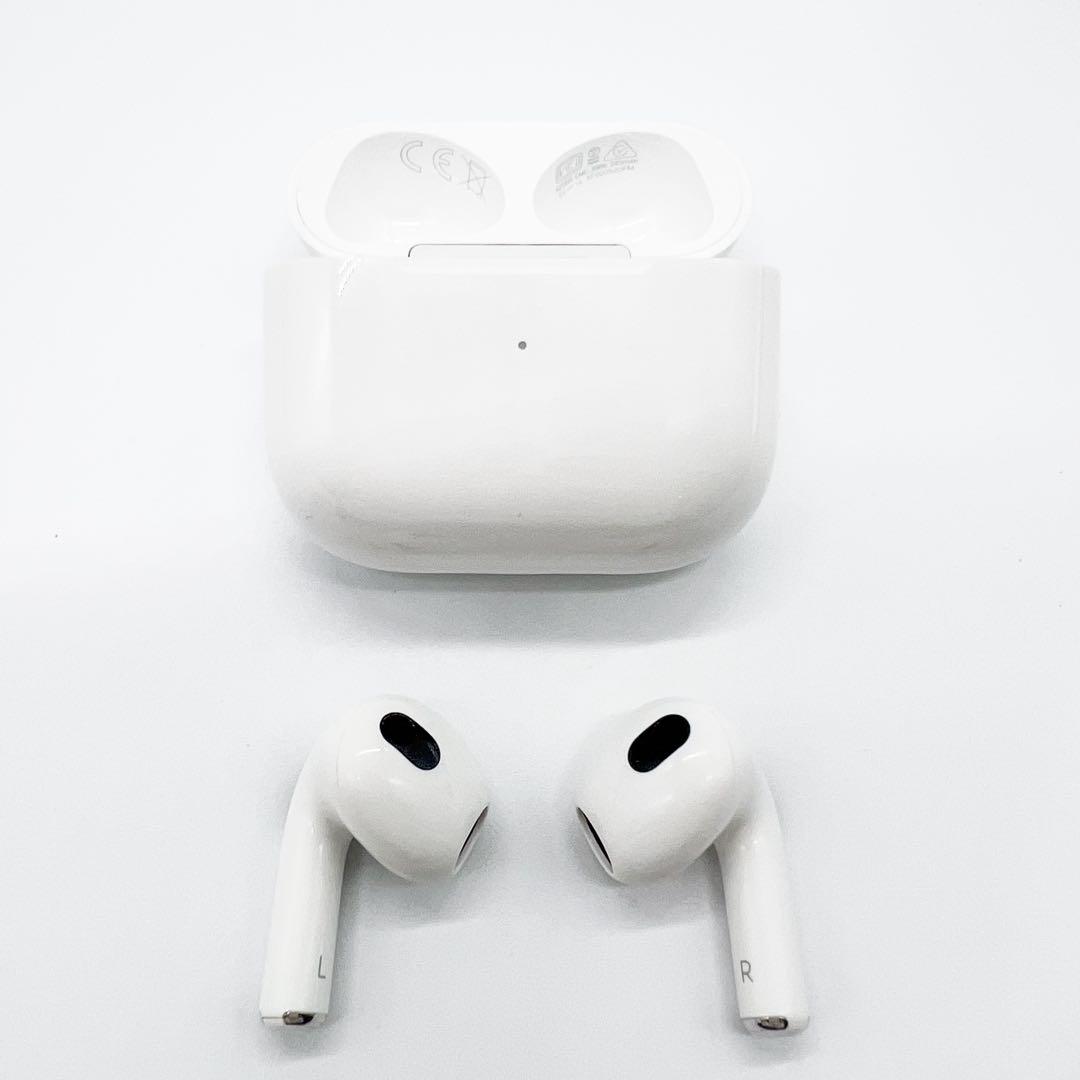 【美品・箱付】AirPods 第3世代 MME73J/A クリーニング済・送料込