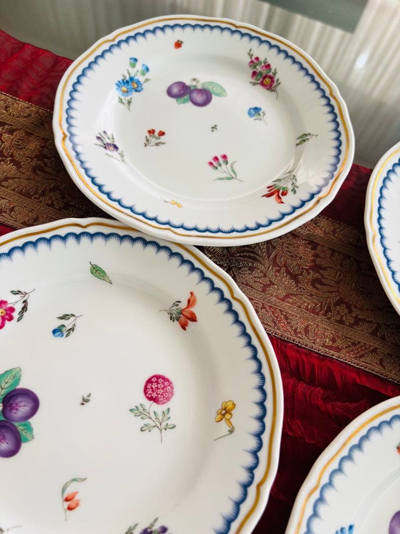 リチャード ジノリ イタリアンフルーツ プレート 皿 19cm 6枚セット 1