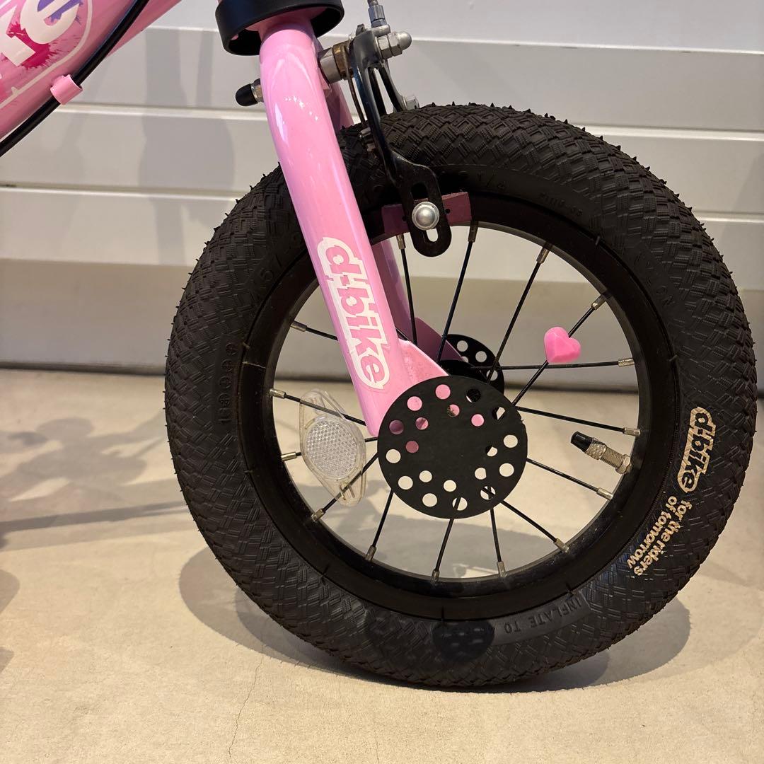 d-bike ディーバイク　12インチ　ベイビーピンク