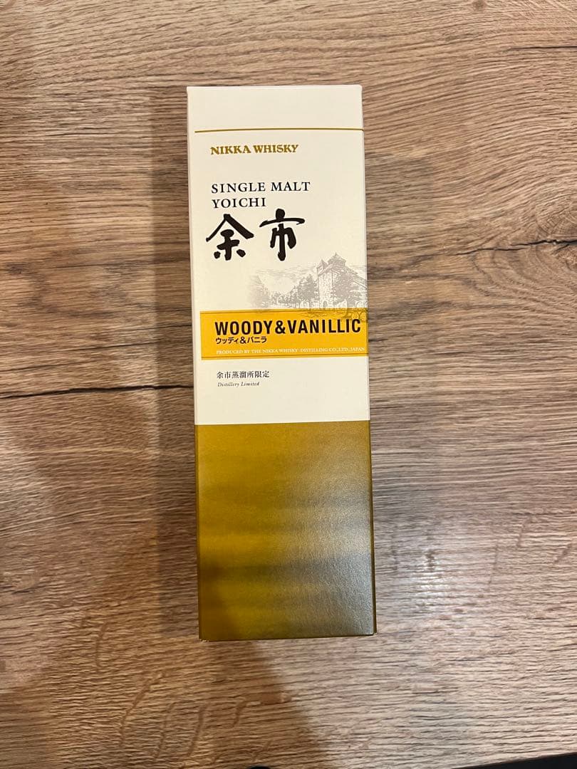 【余市蒸溜所限定】シングルモルト 余市　ウッディ& バニラ　500ml