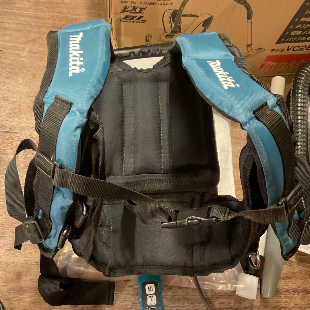 未使用 極美品！18V+18V=36V 充電式背負クリーナ VC261DZ