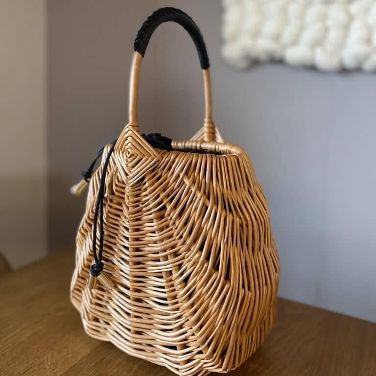 TSURU By MARIKO OIKAWA ツルバイマリコオイカワ かごバッグ