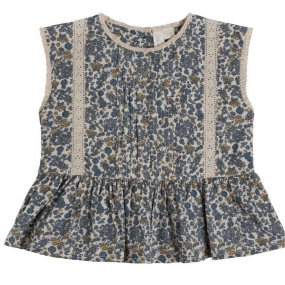 一点限り　littlecottonclothes 新品未使用　花柄ブラウス