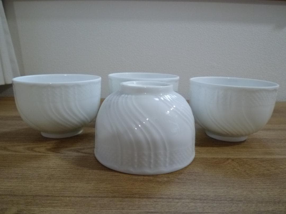 【まり】ジノリ ベッキオホワイト 湯呑x10個と急須