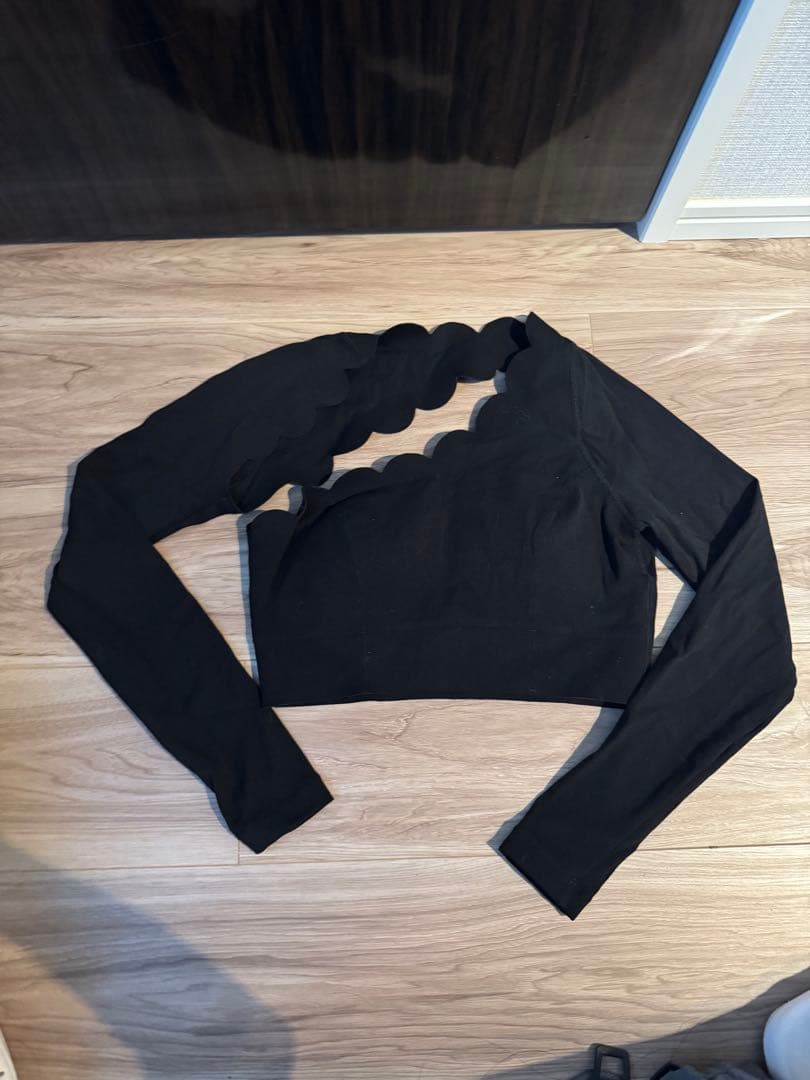 【レア】wiskiiトレーニング ウェア 上　ブラック S