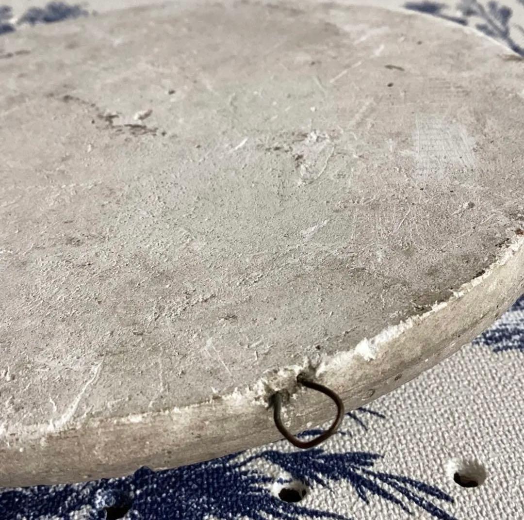 フランスアンティーク ♧ 石膏製メダイヨン14.5cm ♧ Jバプティスト・ニニ