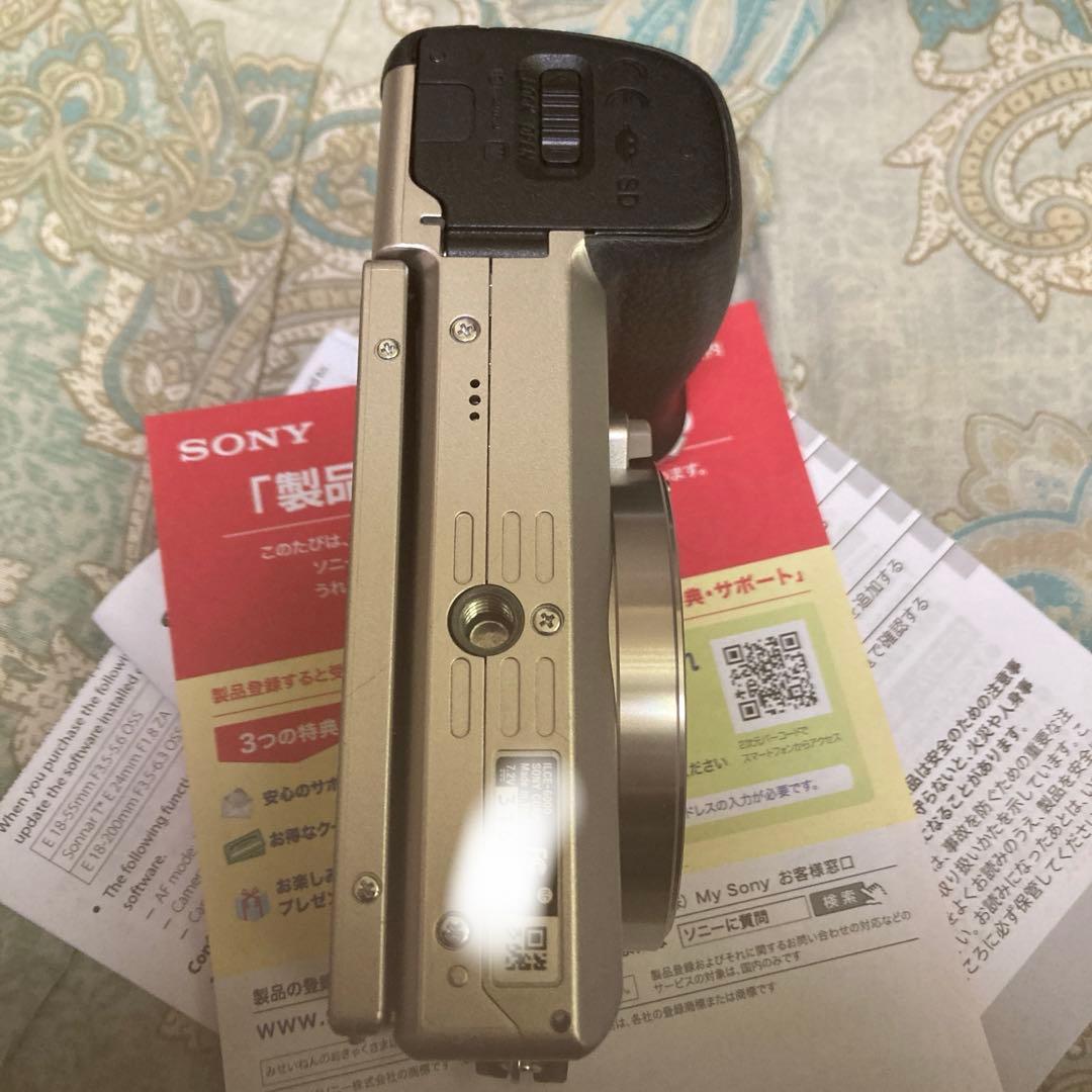 SONY ILCE−6000 16-50mmレンズキット＋別売ACC-FWCA付