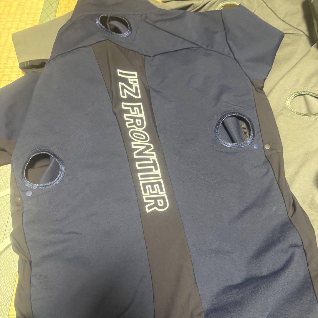 【未開封＆美品】I'Z FRONTIER 空調服 Lサイズ ネイビーカーキ