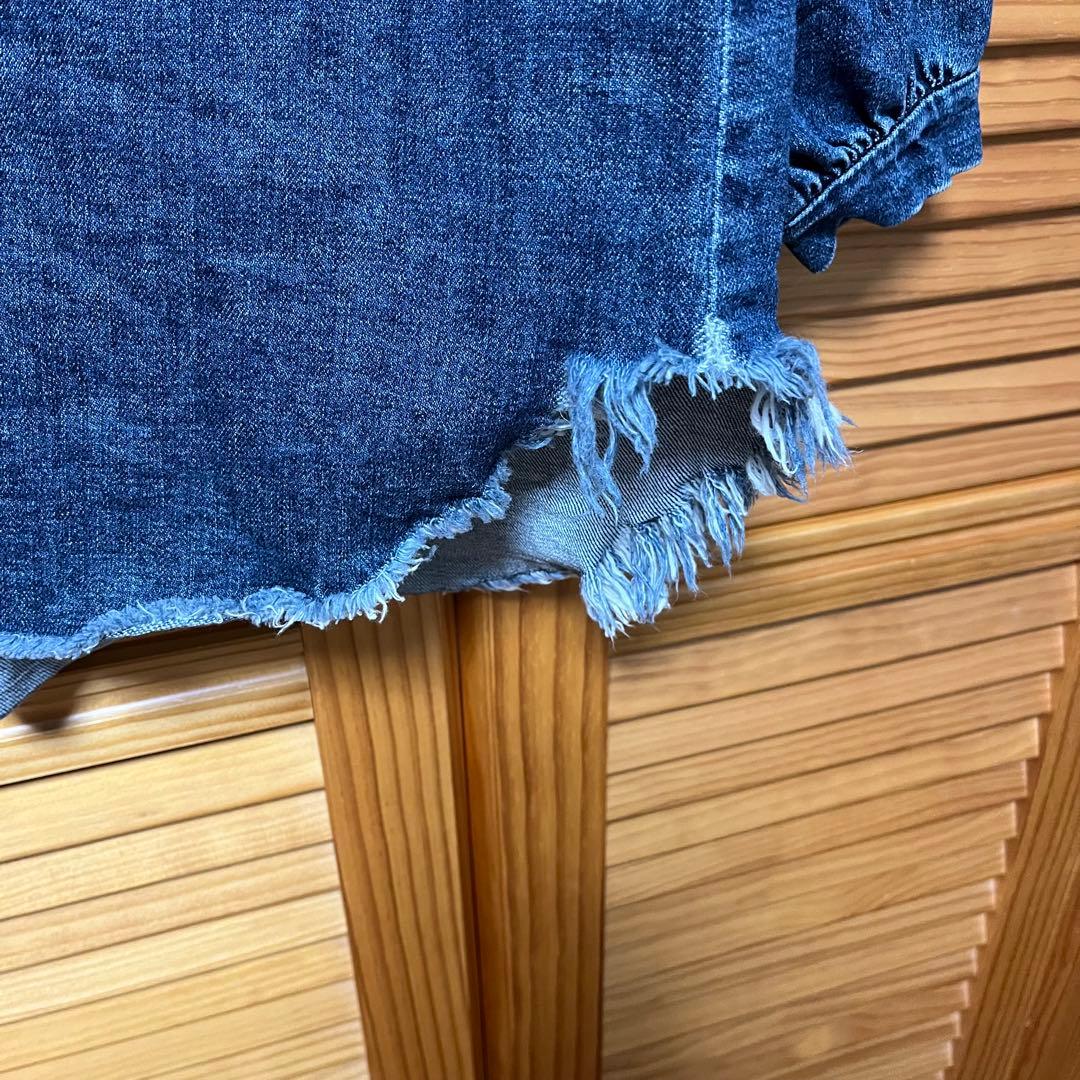 D-due デ・ドゥエ デニムブラウス　size40 ※状態訳あり