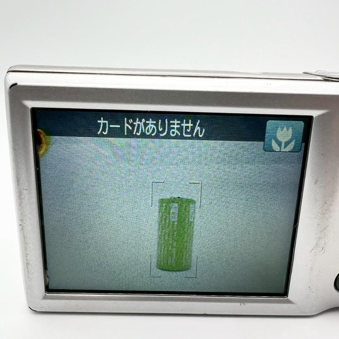 【動作品】Canon IXY 180 コンデジ シルバー 動作確認済