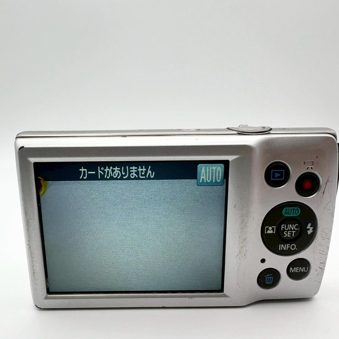 【動作品】Canon IXY 180 コンデジ シルバー 動作確認済