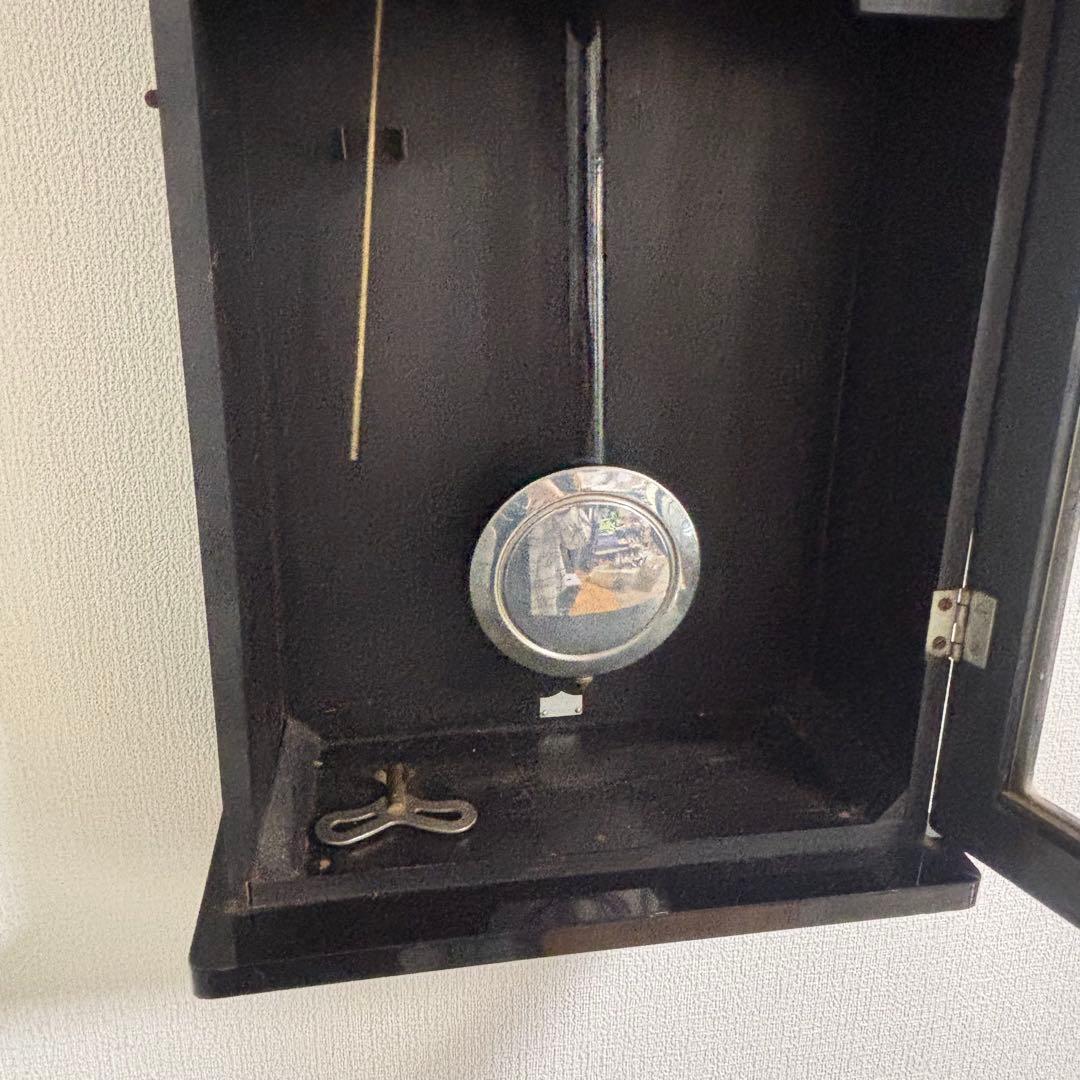 SEIKOSHA精工舎　振り子時計　ゼンマイ掛け時計柱時計　ボンボン時計古時計