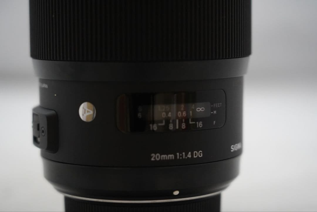 ☆単焦点・超広角レンズ☆ シグマ 20㎜ F=1:1.4 DG HSM Art