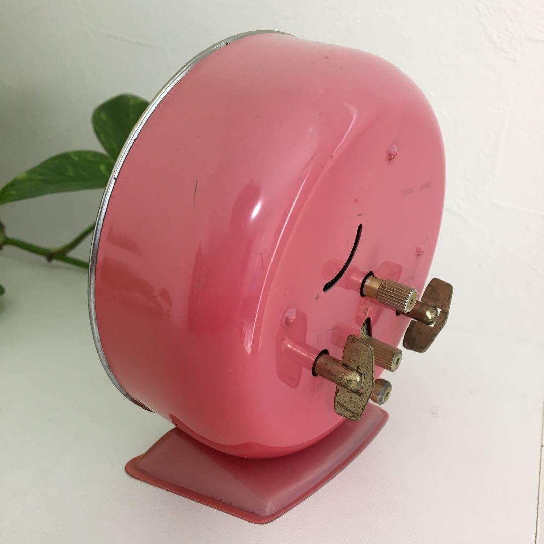 希少　BRADLAY   首振りミッキー　　          目覚まし時計