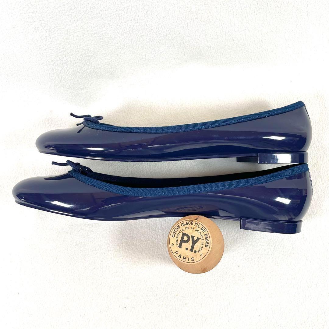 新品未使用・希少サイズ✨レペット サンドリオンベイビー フラット ネイビー