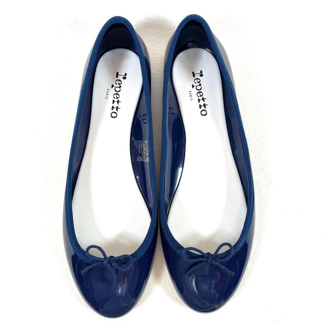 新品未使用・希少サイズ✨レペット サンドリオンベイビー フラット ネイビー