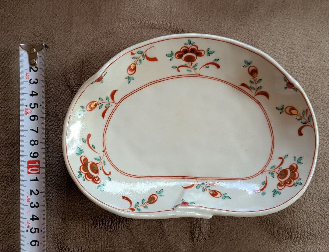 橘吉　花柄皿 3枚セット