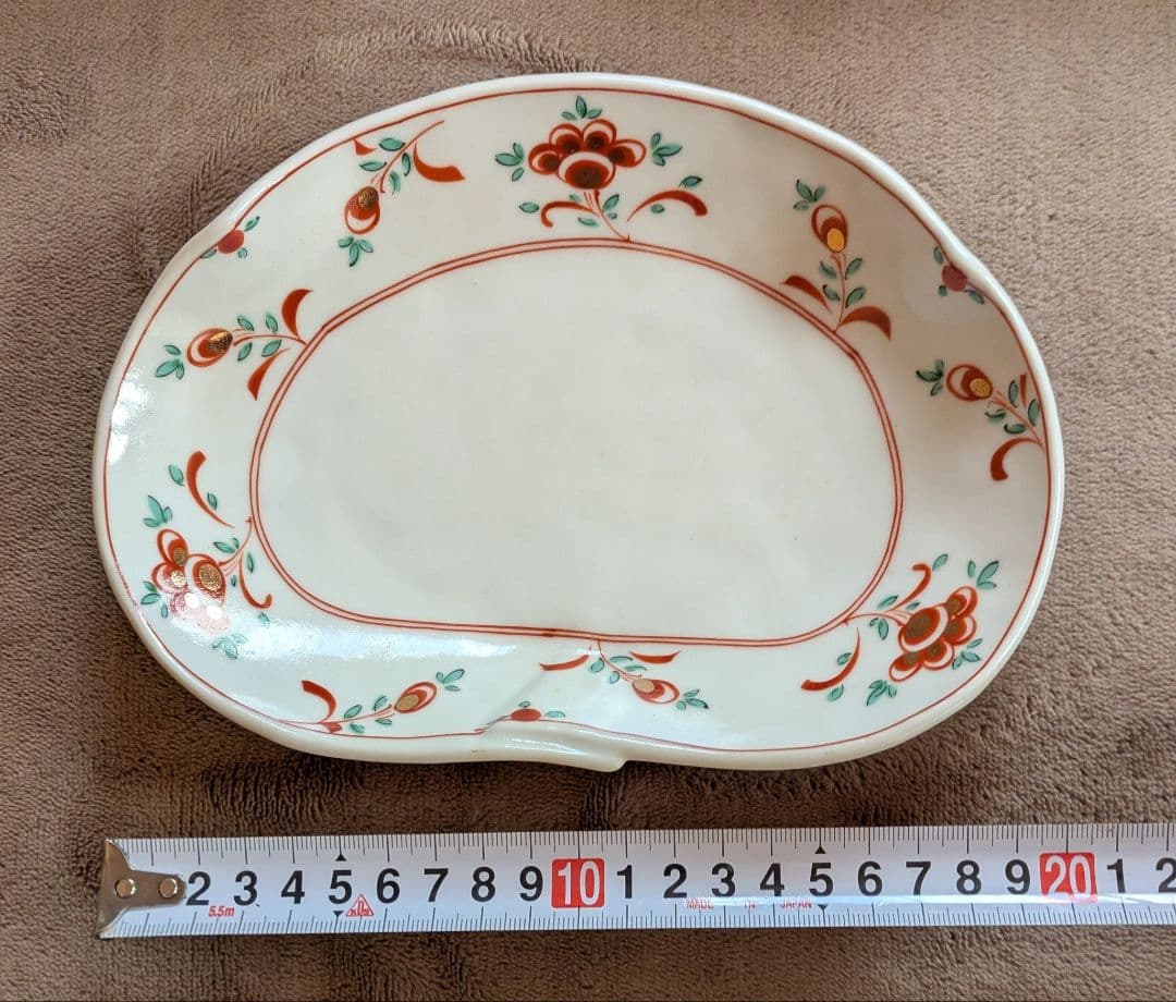 橘吉　花柄皿 3枚セット