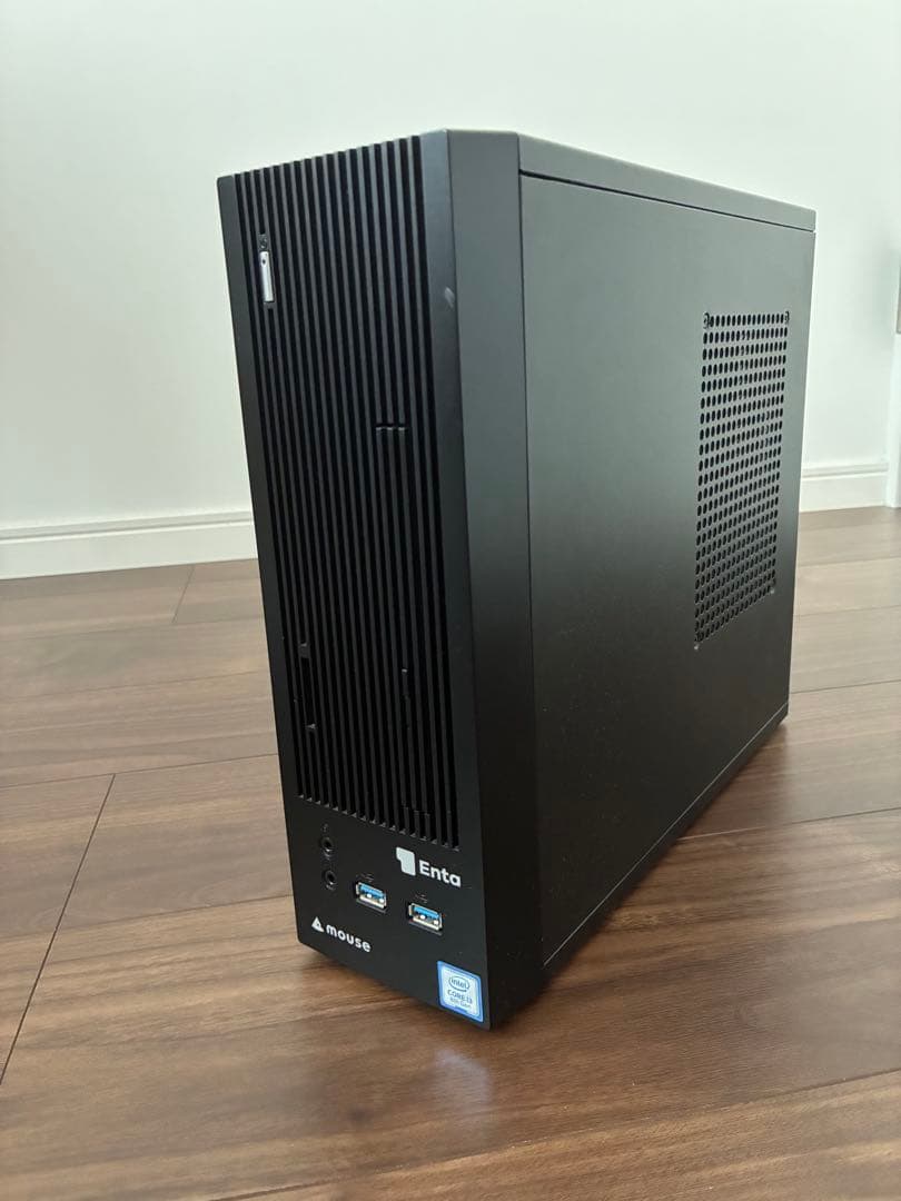 【お買得】mouse デスクトップPC i3 8GB SSD+HDD 軽量