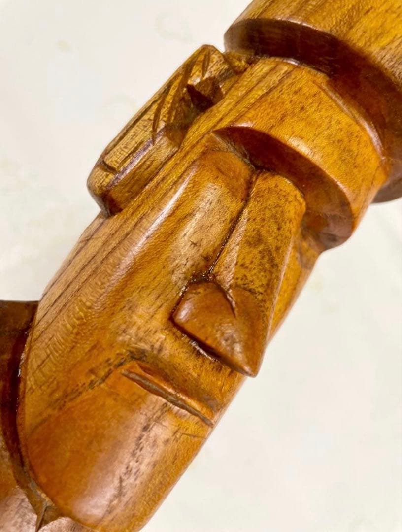 一点物モアイ像 ミルタイティイースター島購入