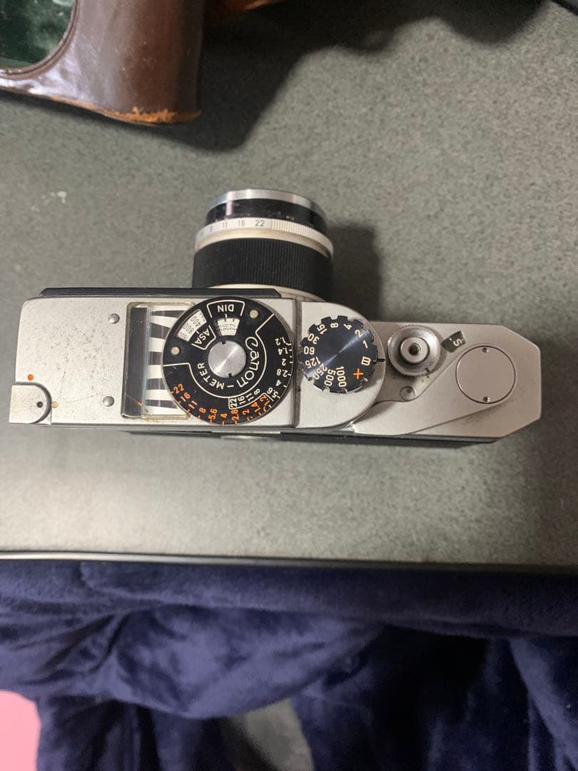 Canon フィルムカメラ レザーケース付き