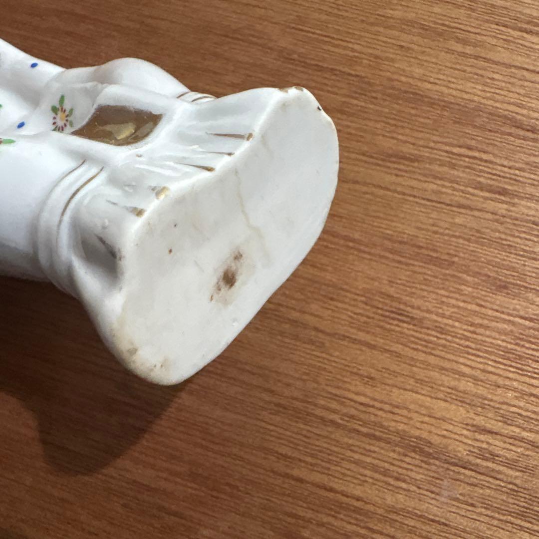 アメリカンヴィンテージ　手　ハンド　JAPAN 陶器　花模様　灰皿