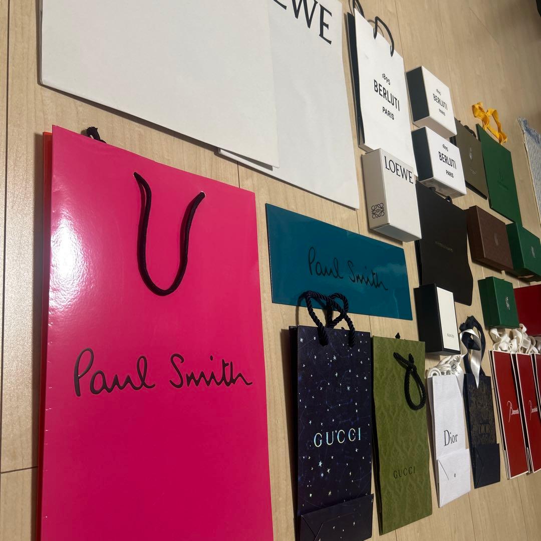 ブランドショッパーセットLOEWE,Paul Smith,Gucci等