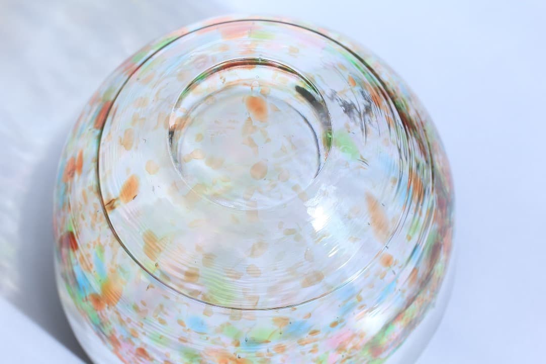 5521 Atolli ボウル　ヌータヤルヴィ　ガラス　Oiva Toikka