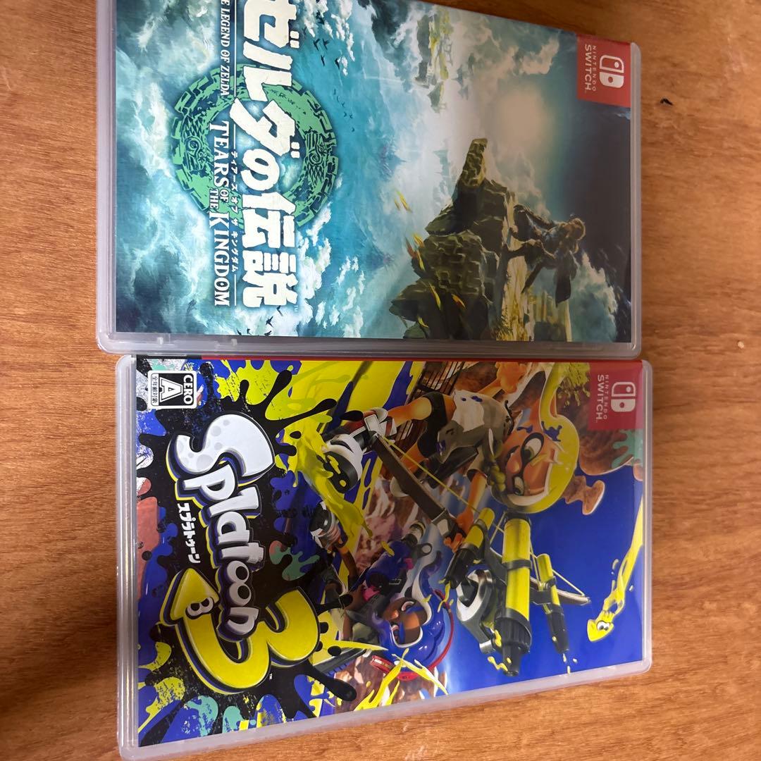 ティアキン、スプラトゥーン3、ポケモンソード、イーブイ、その他3DSソフト