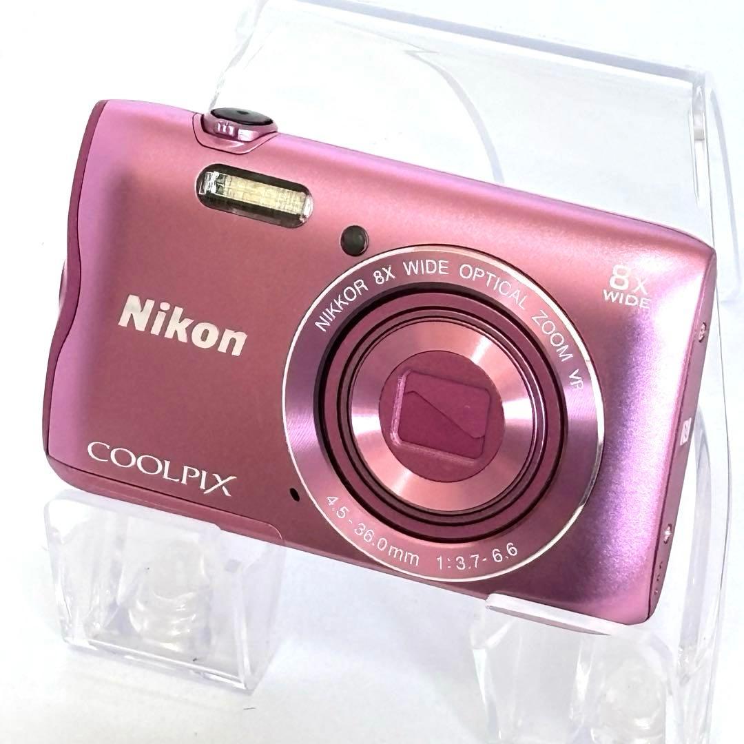 Nikon coolpix A300 ニコン　デジカメ　SDカード付