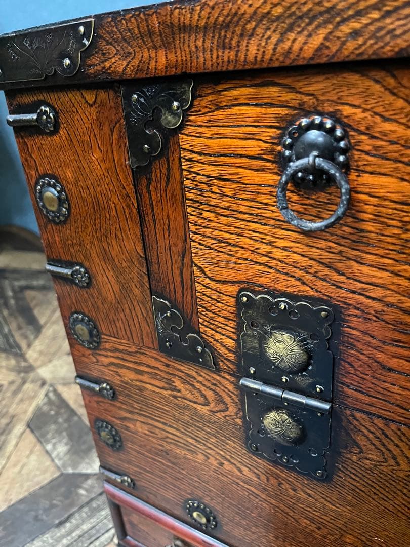 李朝家具 民芸箪笥 時代家具 小箪笥 船箪笥 時代物 古美術 昭和レトロ