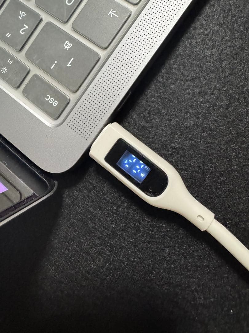 M1 Apple MacBook Airシルバー クリアケース付き