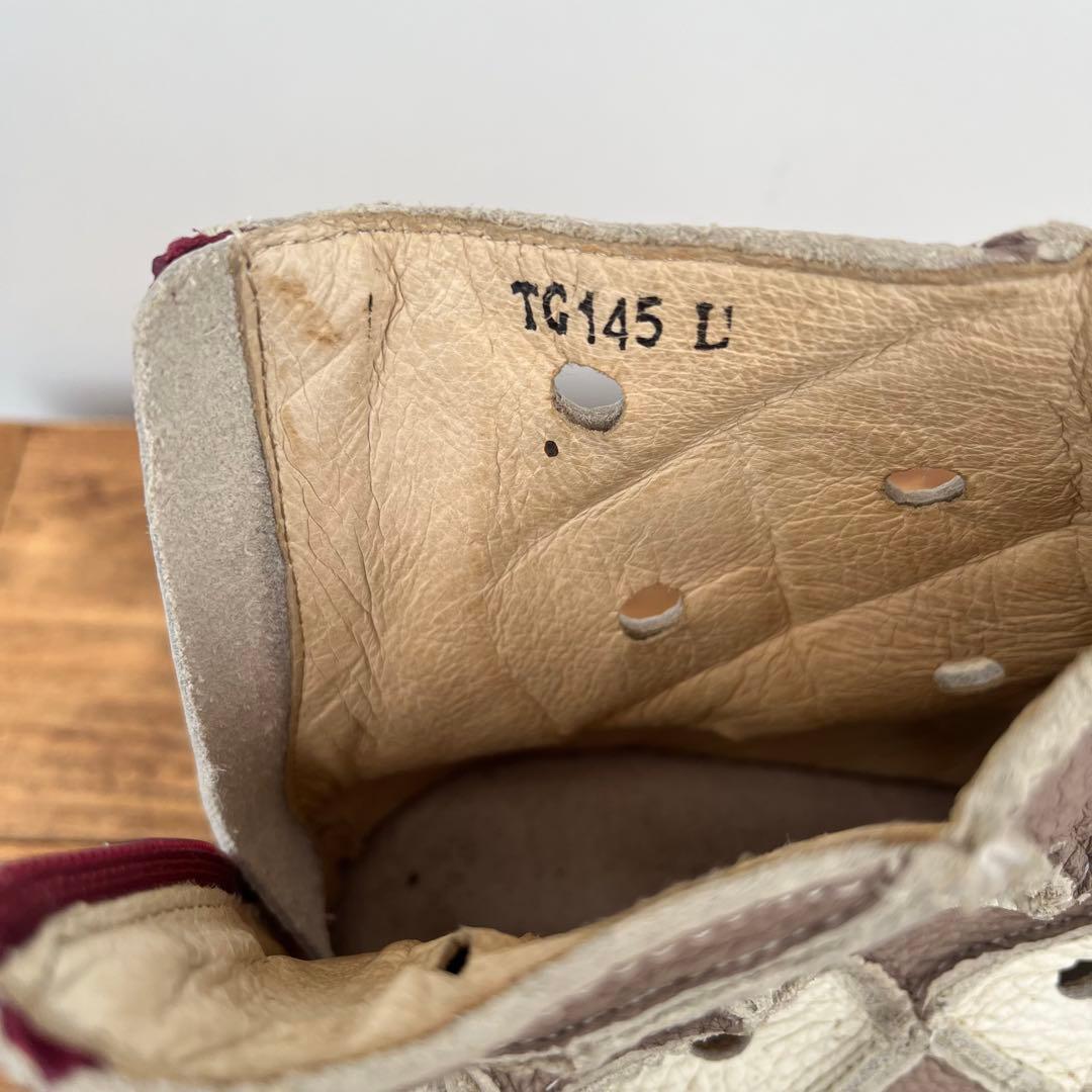 Estacion エスタシオン　本革 ショートブーツ　パンチング　キルティング