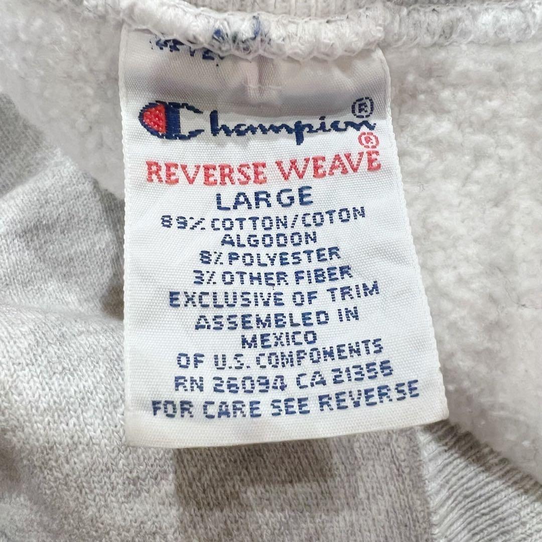 希少★Champion メキシコ製 刺繍タグ 90s カレッジ スウェット