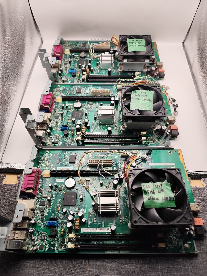 5セット マザーボード G31 ICH7 07156 Celelon ジャンク