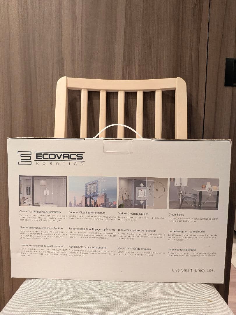 【窓掃除ロボット】ECOVACS WINBOT E80 ほぼ新品 本体