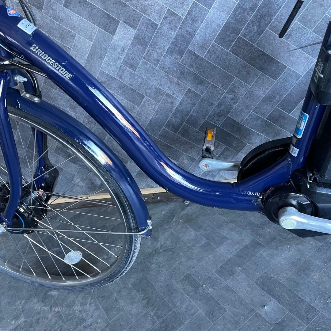 FRONTIA 電動アシスト自転車 ネイビーバッテリーB400