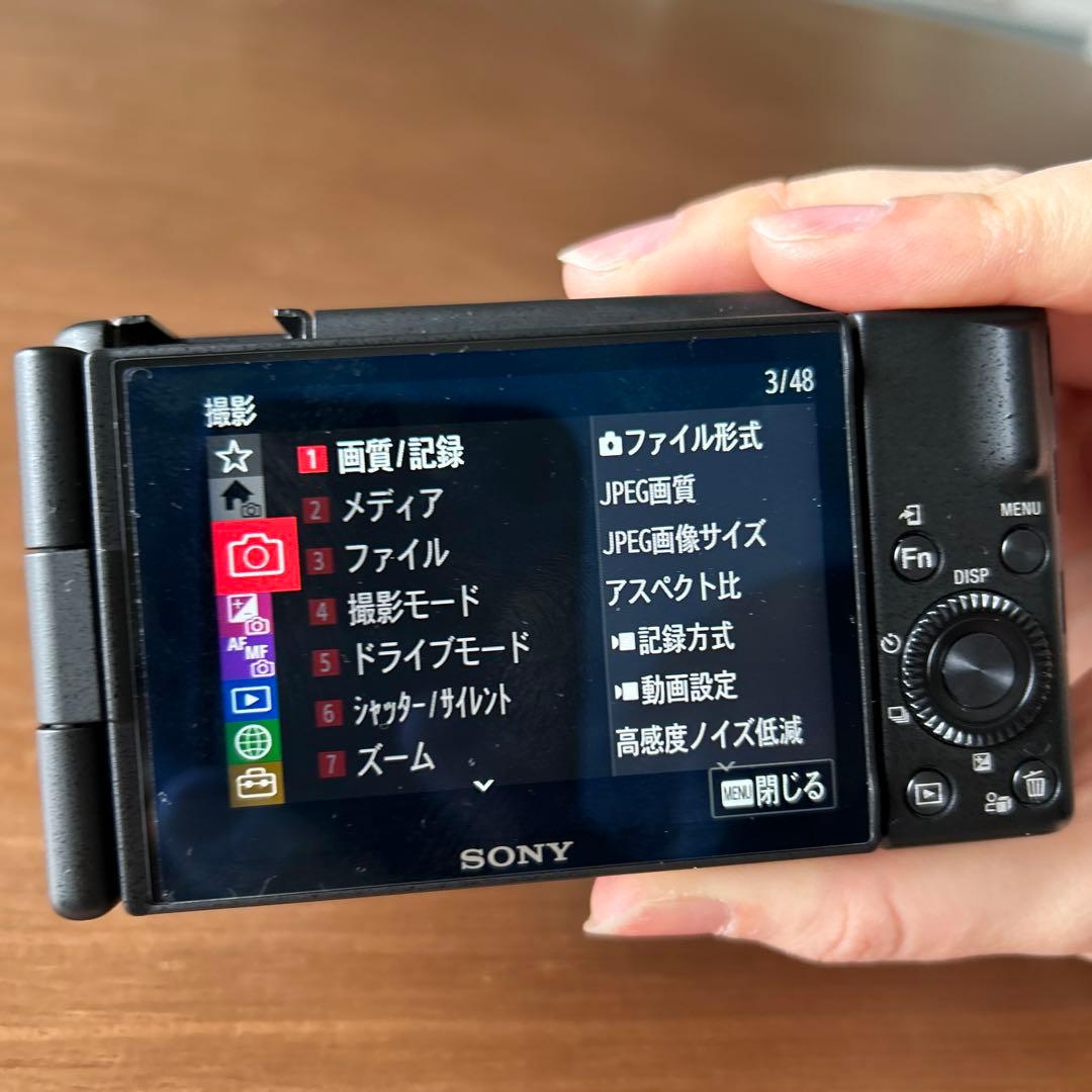 SONY ZV-1 II Vlogカメラ 美品 2025年11月購入